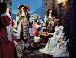 Louis XIV (1638-1715) in Versailles (Wachs) von French School