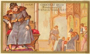 Ludwig XI. von Frankreich von French School