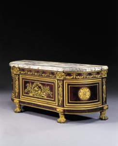Louis XVI Kommode mit Türen, ca. 1880
