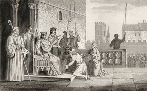 Ludwig X. (1289-1316) der Unartige befreit die Leibeigenen, aus 