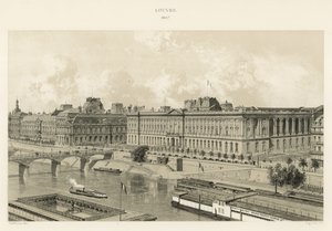 Louvre, 1867 von French School