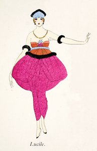 Lucile - Entwurf für ein Kleid