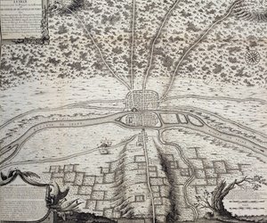 Lutetia oder der zweite Plan von Paris im 4. und 5. Jahrhundert n. Chr., 1722