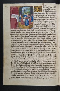 Seite aus Cent Nouvelles Nouvelles, ca. 1461-62