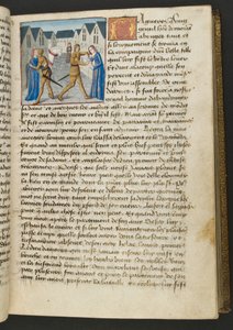 Seite aus Cent Nouvelles Nouvelles, ca. 1461-62