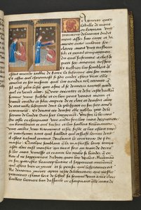Seite aus Cent Nouvelles Nouvelles, ca. 1461-62