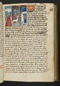 Seite aus Cent Nouvelles Nouvelles, ca. 1461-62