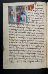 Seite aus Cent Nouvelles Nouvelles, ca. 1461-62