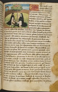 Seite aus Cent Nouvelles Nouvelles, ca. 1461-62