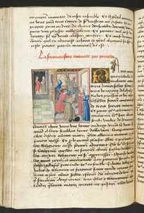 Seite aus Cent Nouvelles Nouvelles, ca. 1461-62