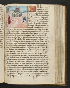 Seite aus Cent Nouvelles Nouvelles, c.1461-62
