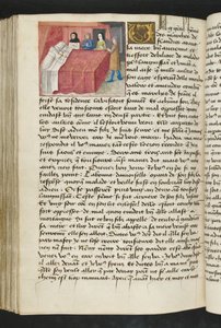 Seite aus Cent Nouvelles Nouvelles, c.1461-62 von French School