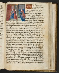 Seite aus Cent Nouvelles Nouvelles, c.1461-62