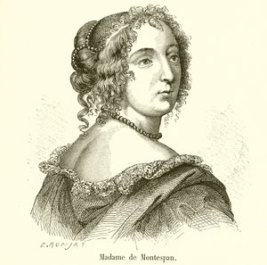 Madame de Montespan von French School