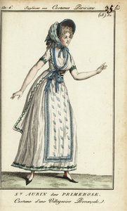 Madame de St. Aubin im Kostüm als Primerose