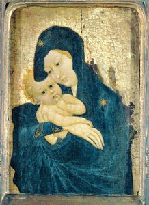 Madonna mit Kind, Bourgogne-Schule