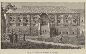 Haus der Romanows in Kostroma von French School