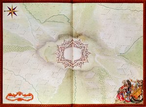 Karte von Phalsbourg, aus dem Atlas de Louis XIV