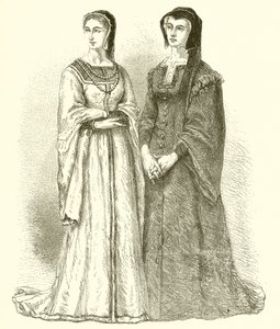 Margarete von Valois und Louise de Savoie von French School