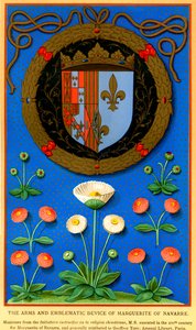 Marguerite de Navarres emblematisches Gerät von French School