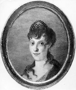 Maria Letizia Ramolino als junge Frau