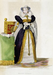 Marie Stuart - in „Le Plutarque Français“ von Mennechet von French School