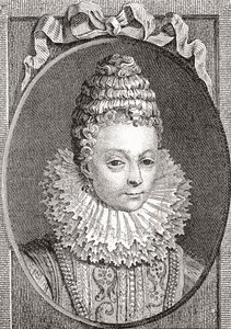 Marie de Médicis, 1575-1642. Königin von Frankreich, als zweite Frau von König Heinrich IV. von Frankreich. Aus Les Heures Libres veröffentlicht 1908