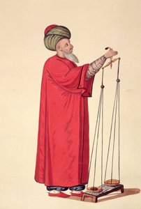 Marktbeamter, osmanische Periode, drittes Viertel des 18. Jahrhunderts