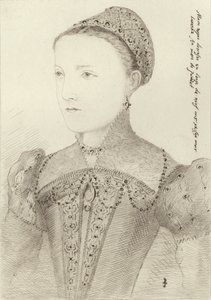Maria Stuart als junge Frau von French School