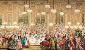 Maskenball am Hof von Ludwig XV. von French School