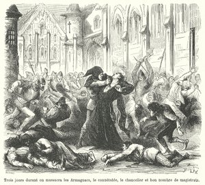 Massaker an den Armagnacs durch die Burgunder, Paris