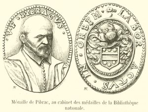 Medaille von Pibrac, im Münzkabinett der Nationalbibliothek