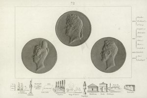 Medaillon von Louis Philippe I. von Frankreich