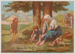 Elend unter der Herrschaft von Ludwig XIV.