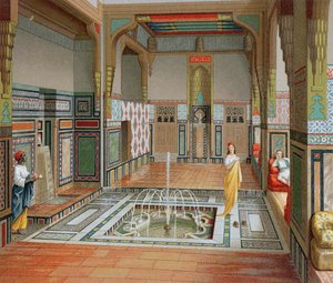 Maurisches Interieur, ca. 1880