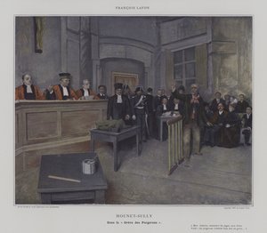 Mounet-Sully in der "Greve des Forgerons" von French School