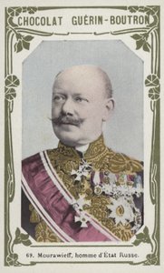 Mourawieff, russischer Staatsmann von French School