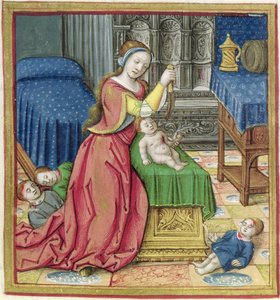 Ms 17 Athaliah (gest. 837 v. Chr.) aus Vie des Femmes Celebres, ca. 1505 von French School