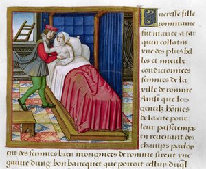 Ms 17 Lucretia, aus Vie des Femmes Celebres, ca. 1505 von French School