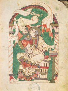 Ms 24 fol.53 St. Markus, aus einem Evangelium aus der Abtei Corbie