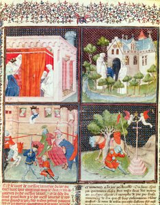 Ms 3479 fol.1 Die Geschichte von Lancelot und die Suche nach dem Heiligen Gral, aus dem Livre de Messire Lancelot du Lac von French School