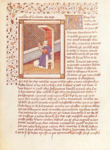 Ms 614 Seite aus Les Dits Moraux des Philosophes