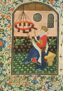 Ms Gen 288 f.183v König und Musik, um 1460