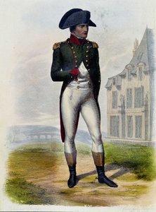 Napoleon Bonaparte, erster Konsul - in "Plutarque Français"