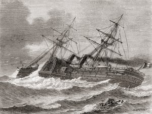 Napoleon III, aus Les Merveilles de la Science, veröffentlicht 1870