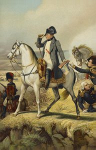 Napoleon I bei Wagram von French School