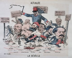 Nachrichten: La débâcle: Vermorel, Arnould, Pyat, Assi, Vallès, Delescluze und Gournet am Ende der Kommune
