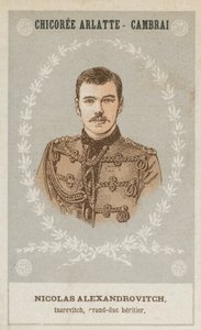 Nicolas Alexandrovitch, Zarewitsch, Großfürst und Thronfolger von French School