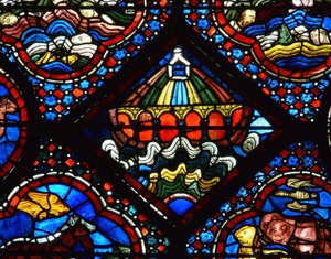 Noahs Arche aus dem Noah-Fenster