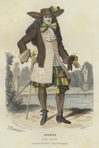 Edelmann, 17. Jahrhundert von French School
